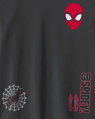 Boys ©Marvel Spider-Man Rashguard - Black