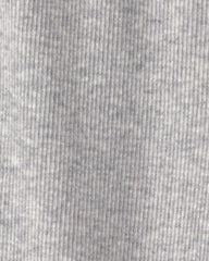 Baby Boy Organic Cotton Rib Footed Pants