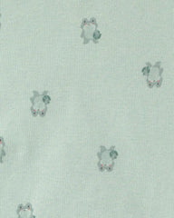 Baby 3-Piece Frog Bodysuit & Pant Set - Green/Grey