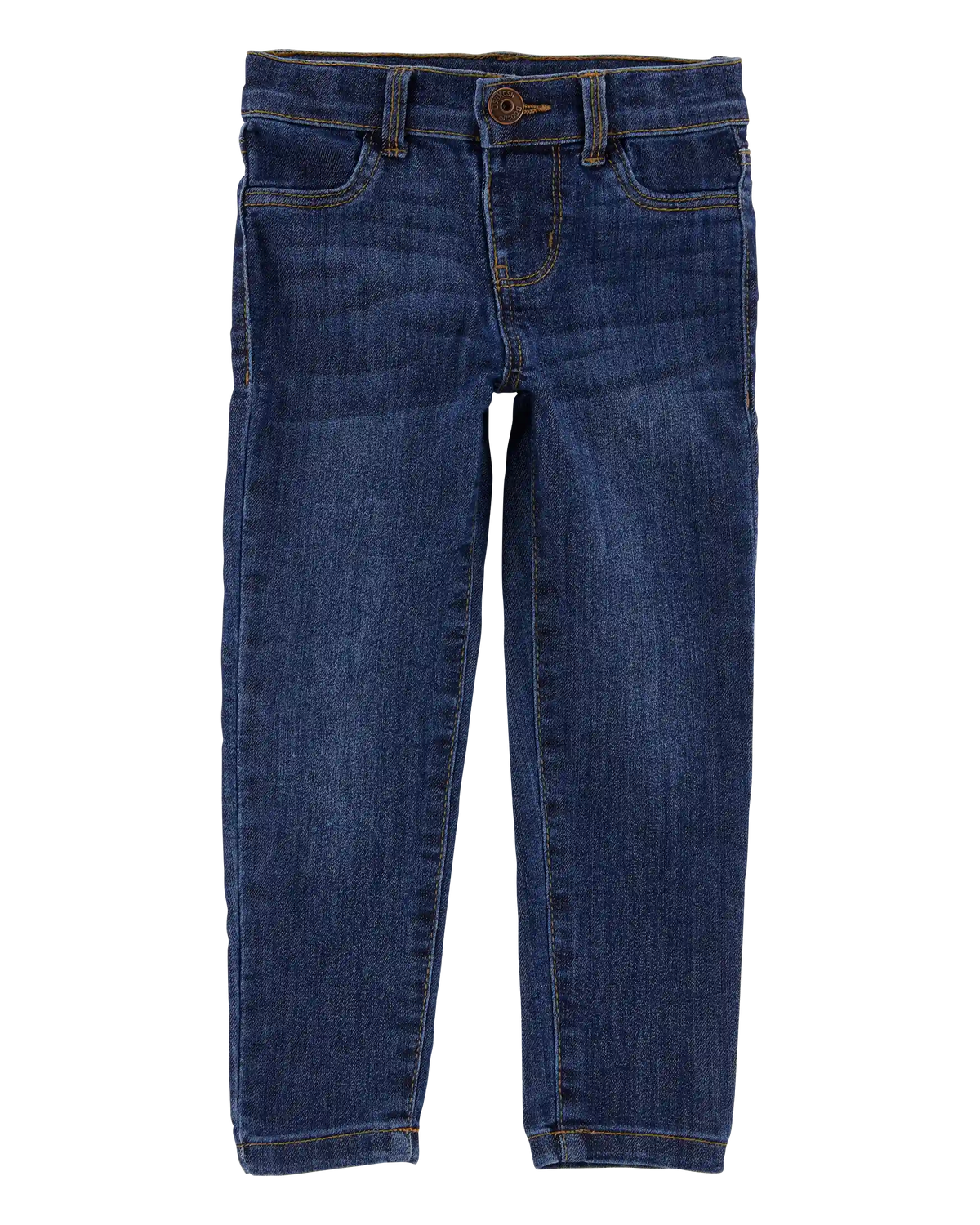 Toddler Dark Blue Wash Super Skinny-Leg Jeans