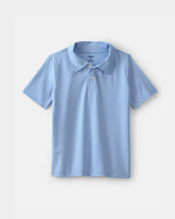 Boys Uniform Active Polo Shirt - Blue