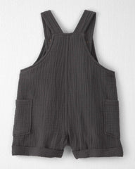 Baby Organic Cotton Gauze Shortalls
