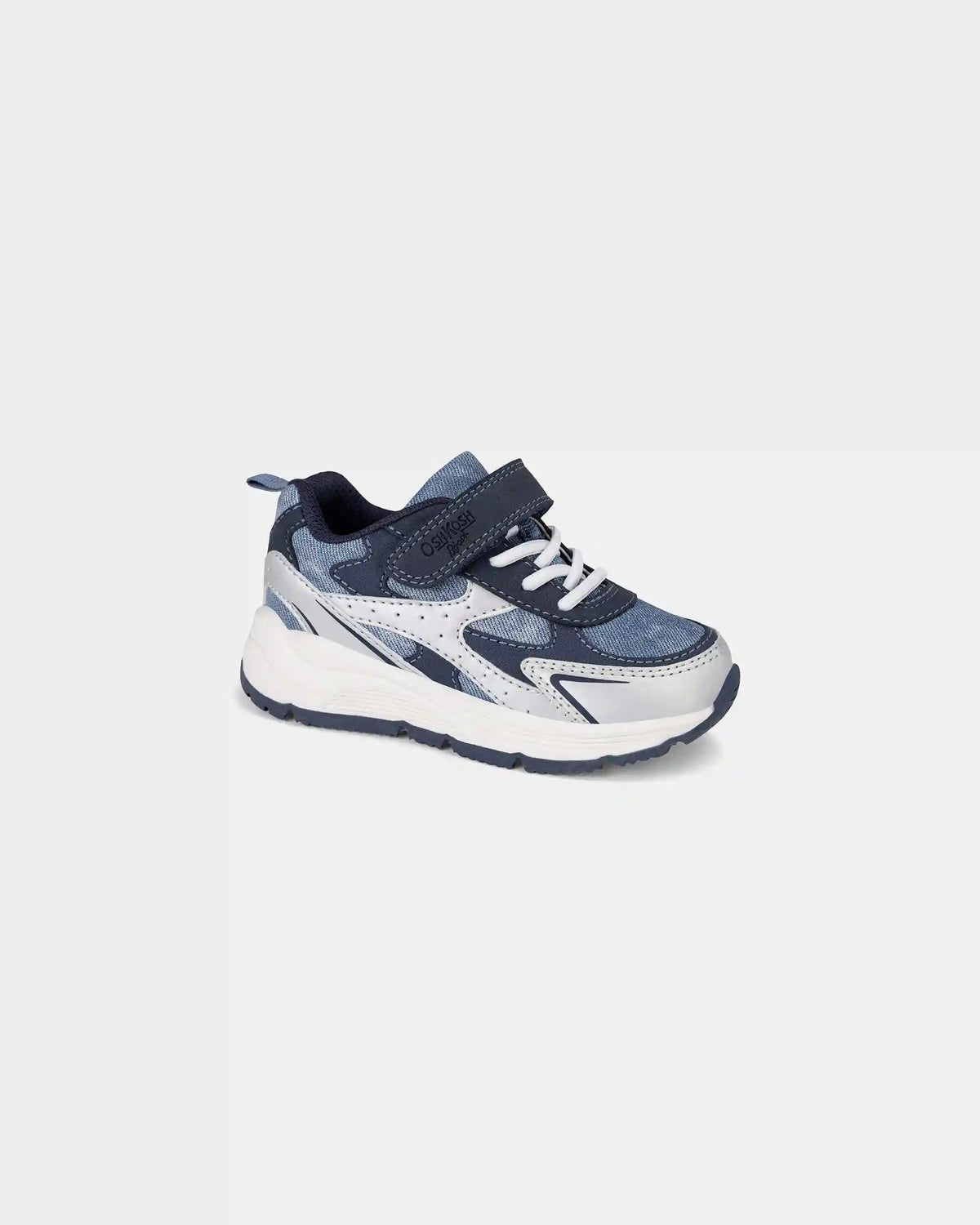 Toddler Boy Sneakers - Blue/Silver