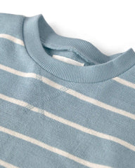 Kids 2-Piece Organic Cotton Top & Short Set in Stripes
