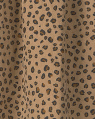 Toddler Girl Leopard Corduroy Long-Sleeve Dress - Brown