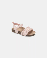 Toddler Girl Ruffle Sandals - Pink