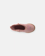 Toddler Girl Bow Cowboy Boots - Pink