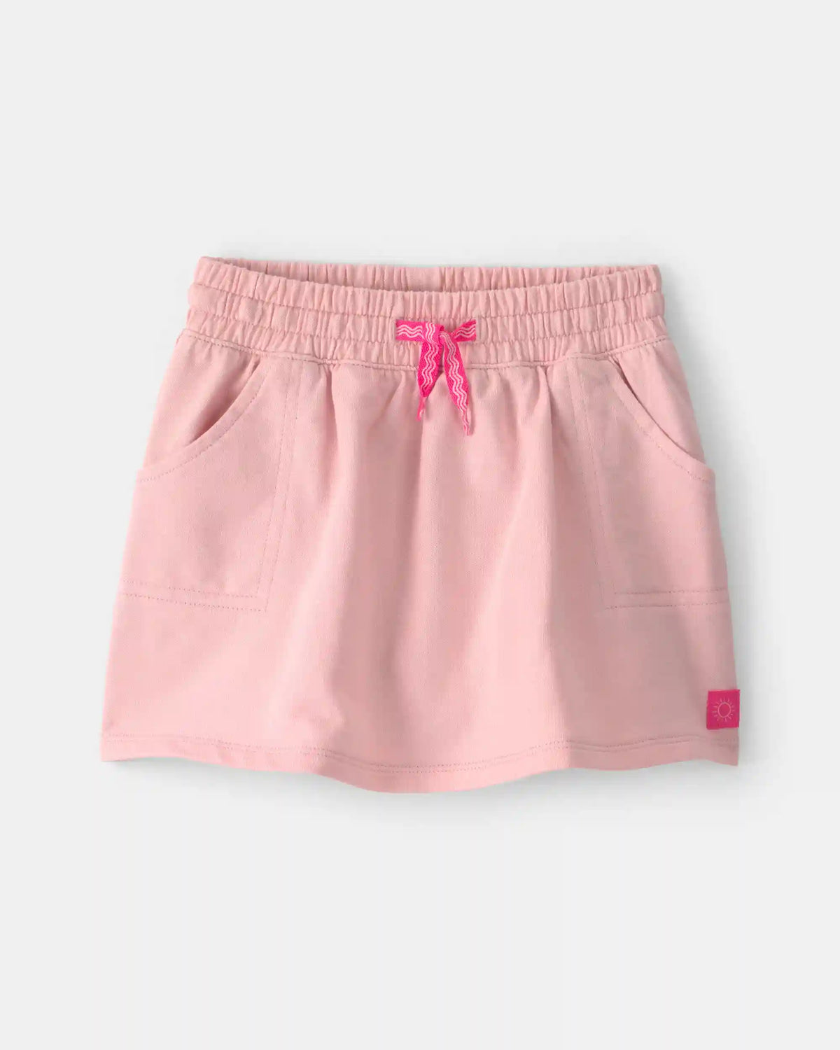 Toddler Girl French Terry Skort - Pink