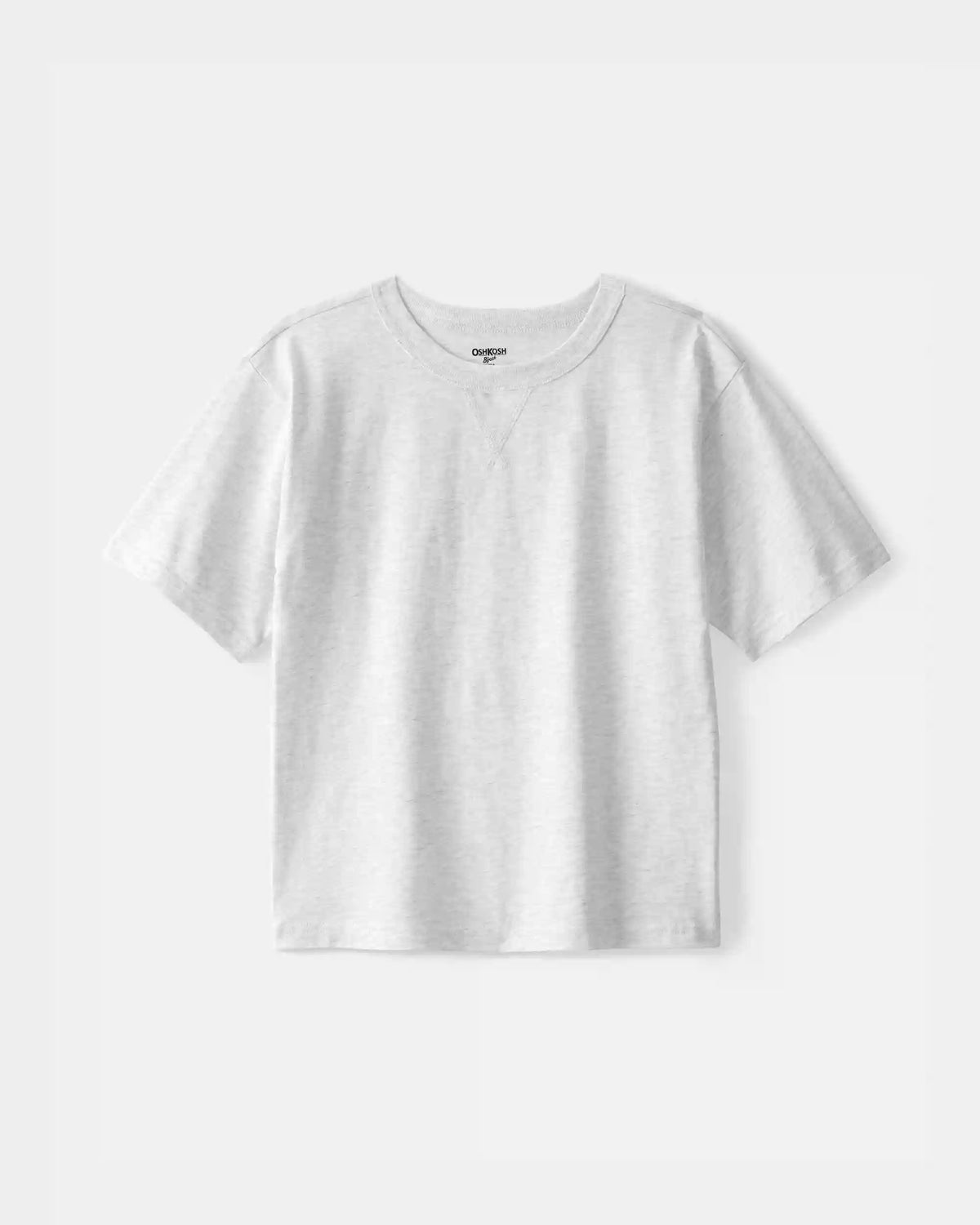 Boys Short-Sleeve T-Shirt - Heathered Grey
