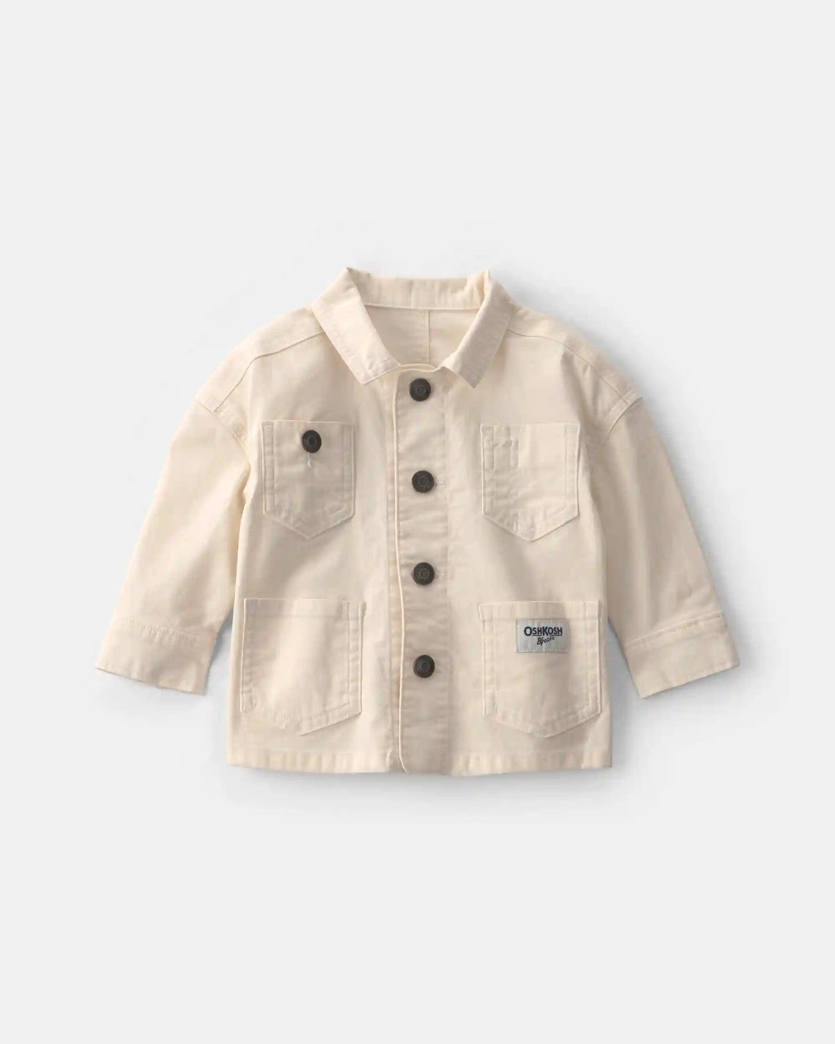 Baby Canvas Jacket - Ivory