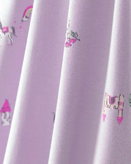 Baby Girl Fairytale Short-Sleeve PurelySoft Bodysuit Dress - Purple