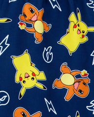 Boys Pokémon™ Pikachu Swim Trunks - Navy/Yellow