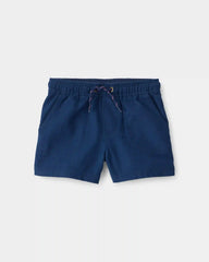 Toddler Boy Twill Shorts - Blue