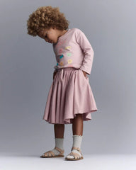 Toddler Girl 'I Feel' Long-Sleeve Relaxed Graphic Tee - Light Pink
