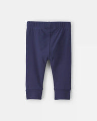 Baby Boy 2-Pack Cotton Pull-On Pants - Navy Blue