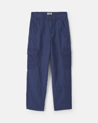 Boys Baggy Cargo Pants - Navy Blue