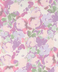 Baby Girl Unicorn Floral 100% Cotton Snug Fit 4-Piece Pajama Set - Pink/Purple