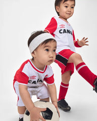 Toddler Umbro Canada Mesh Soccer Shorts - Red/White/Black