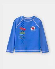Toddler Boy ©Disney/Pixar Cars Rashguard - Blue