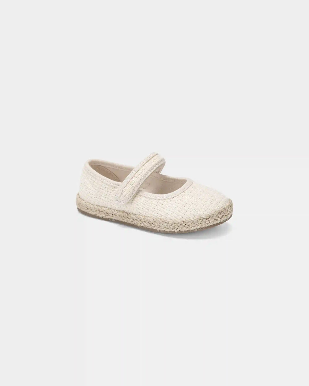 Toddler Girl Woven Casual Shoes - Cream