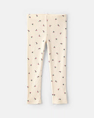 Baby Girl 2-Piece 'Merry' Fleece Long-Sleeve Top & Pant Set - Cream