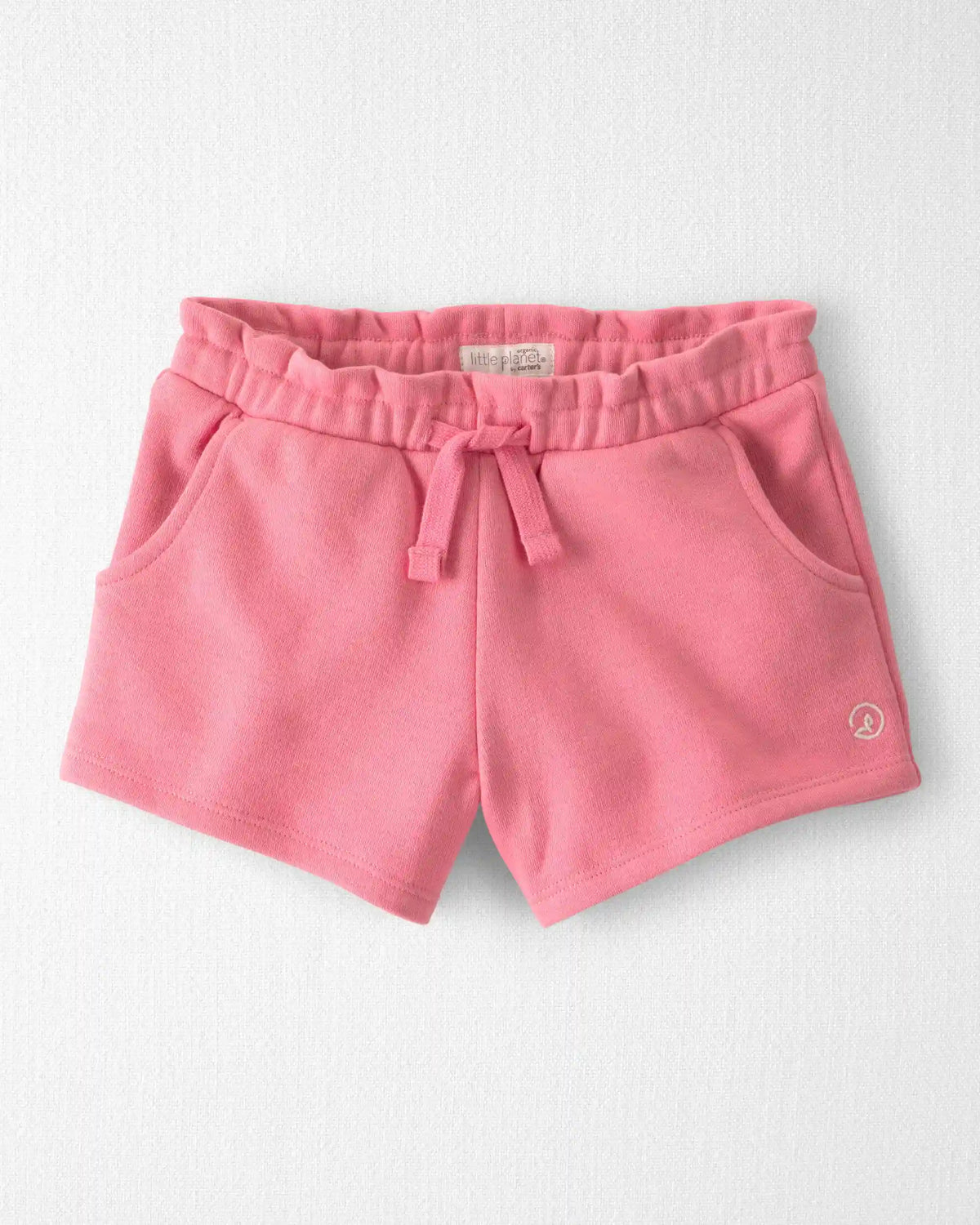 Toddler Girl French Terry Shorts Made with Organic Cotton