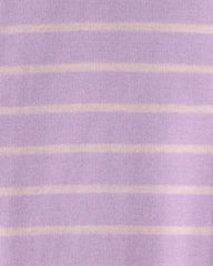 Baby Girl 3-Pack Fruit 100% Cotton 1-Piece Pajama Sets - Pink/Purple