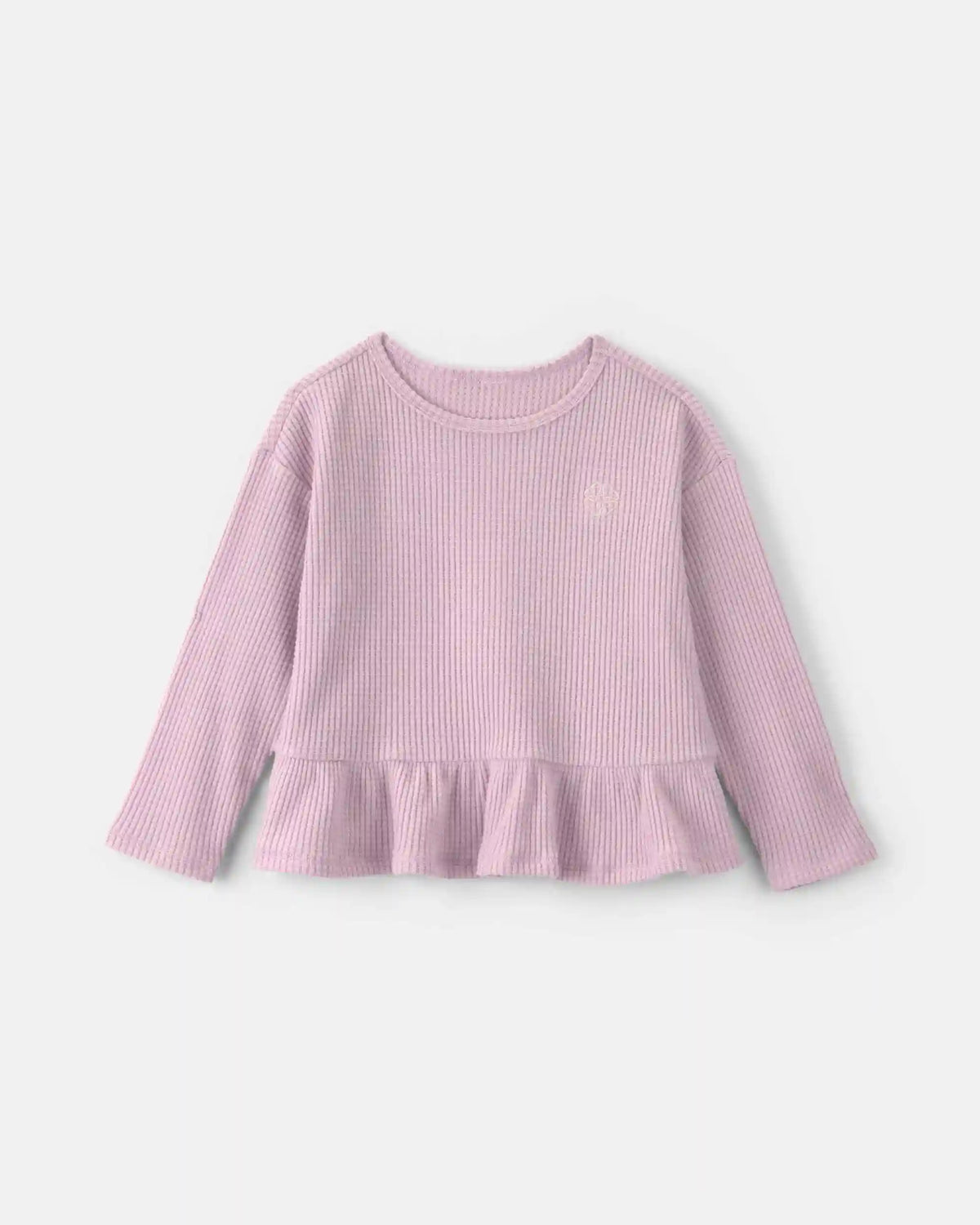 Toddler Girl Clover Thermal Long-Sleeve Top - Purple