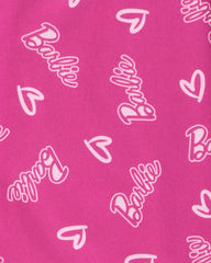 Kid Barbie Coat Style Loose Fit 2-Piece Pajamas - Pink