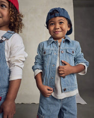 Toddler Hickory Denim Jacket - Light Wash