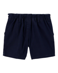 Toddler Stretch Chino Uniform Shorts - Navy