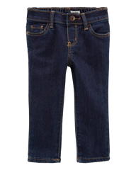 Baby Girl Dark Wash Super Skinny-Leg Jeans
