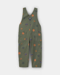 Toddler Patch Logo Overalls - Green