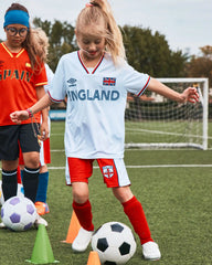 Kids Umbro England Soccer Jersey - White