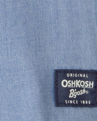 Toddler Boy Denim Button-Down Shirt - Blue