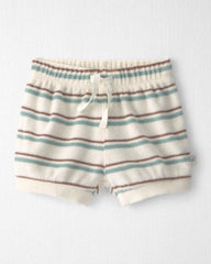 Baby 2-Piece Terry Top & Short Set Made with Organic Cotton in Stripes