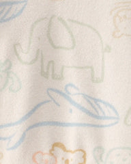Baby 3-Piece Animal Friends Terry Layering Set - Ivory