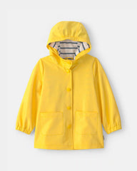 Toddler Boy Raincoat - Yellow