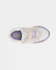 Toddler Girl Color Block Sneakers - White
