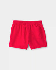 Toddler Boy Twill Shorts - Red