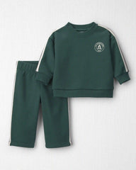 Baby 2-Piece French Terry Top & Pant Set Made with Organic Cotton