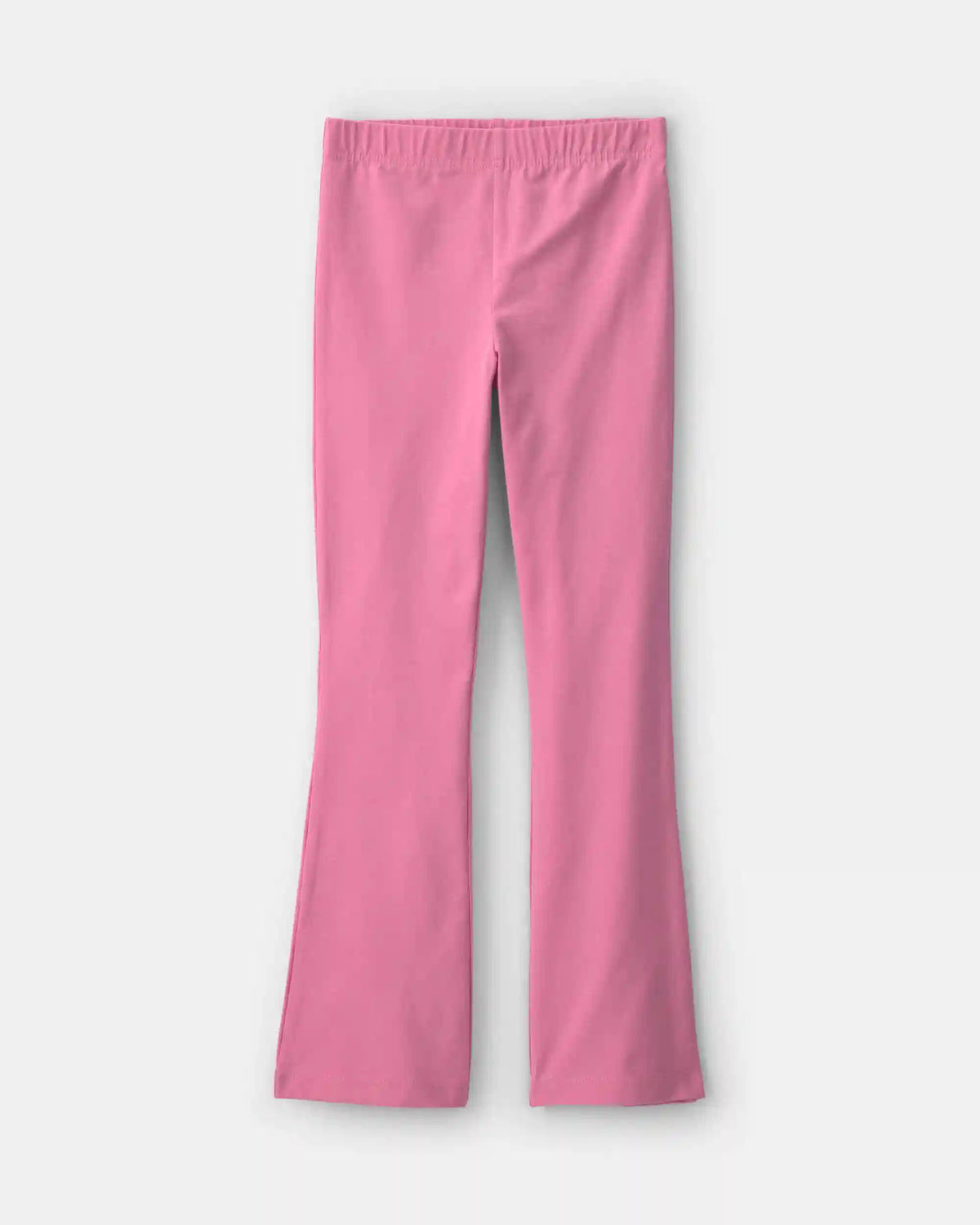 Girls Pull-On Stretch Flare Leggings - Pink