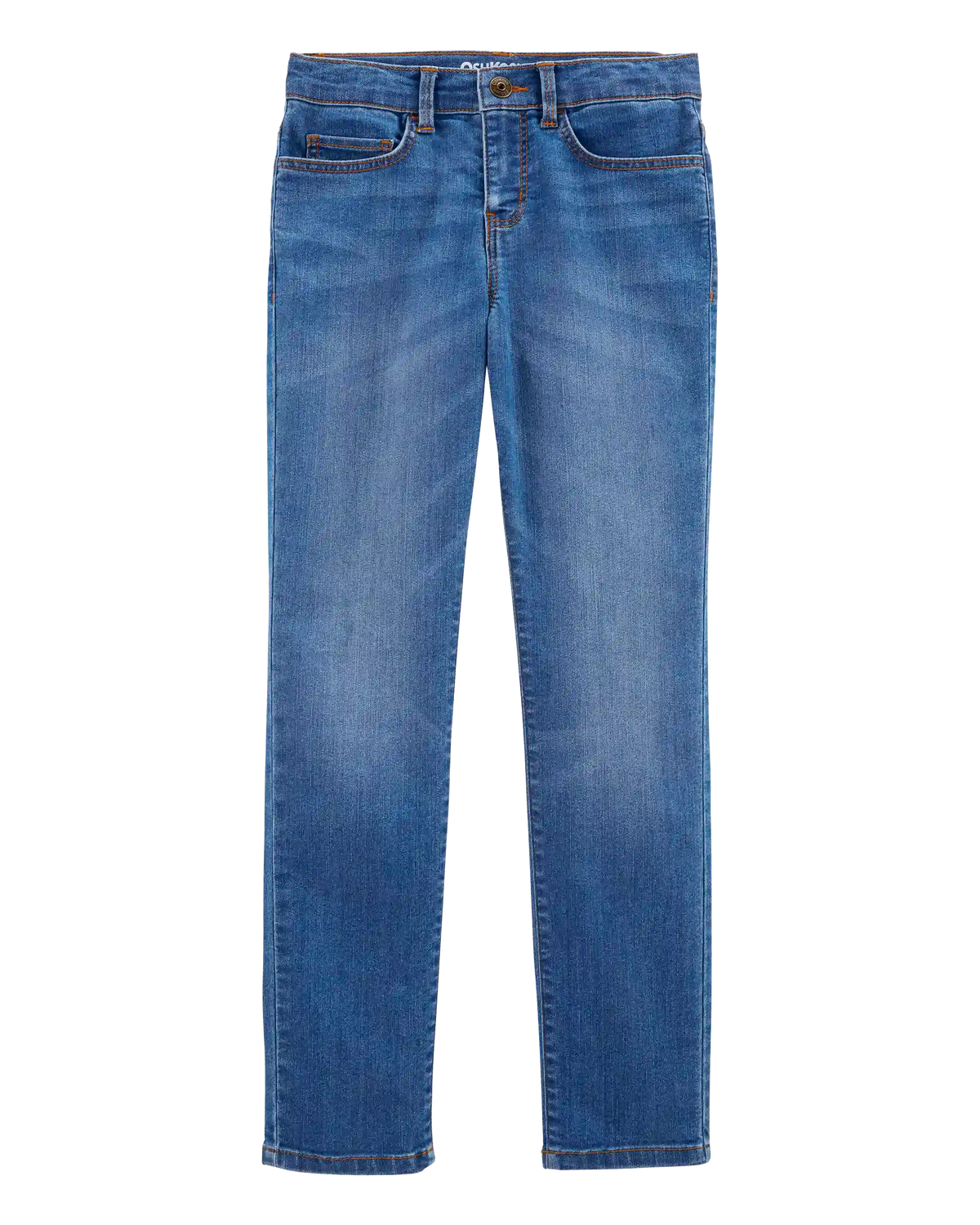 Kid Medium Blue Wash Slim-Fit Skinny-Leg Jeans