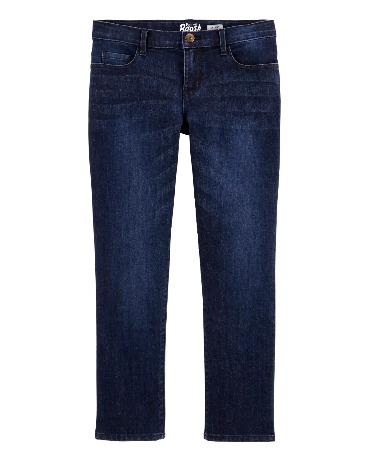 Kid Dark Wash Plus-Fit Skinny-Leg Jeans