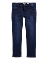 Kid Dark Wash Plus-Fit Skinny-Leg Jeans