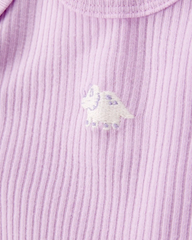 Baby Girl 3-Piece Dinosaur Little Character Set - Purple