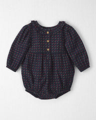 Baby Girl Organic Cotton Prairie Bubble