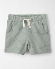 Toddler Boy 2-Piece Top & Short Set Made with Organic Cotton in Sienna Breeze