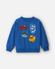 Boys ©Marvel Spider-Man Pullover Sweatshirt - Blue