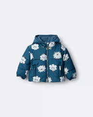 Toddler Squish Hooded Puffer Jacket - Deep Teal